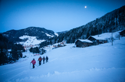 Initiation ski de randonnée nocturne