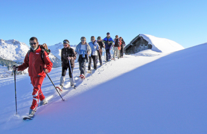 Les chalets d'alpage de Plan Chardon avec l'ESF