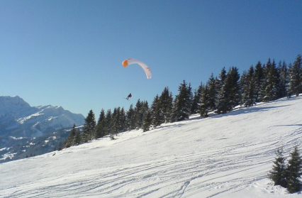Slalom, balises, touch and go, parapente